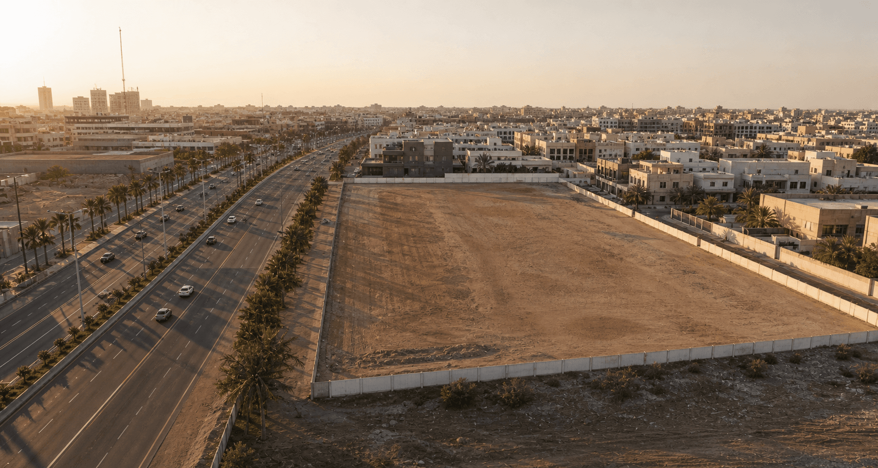 أرض استثمارية على طريق رئيسي في جدة