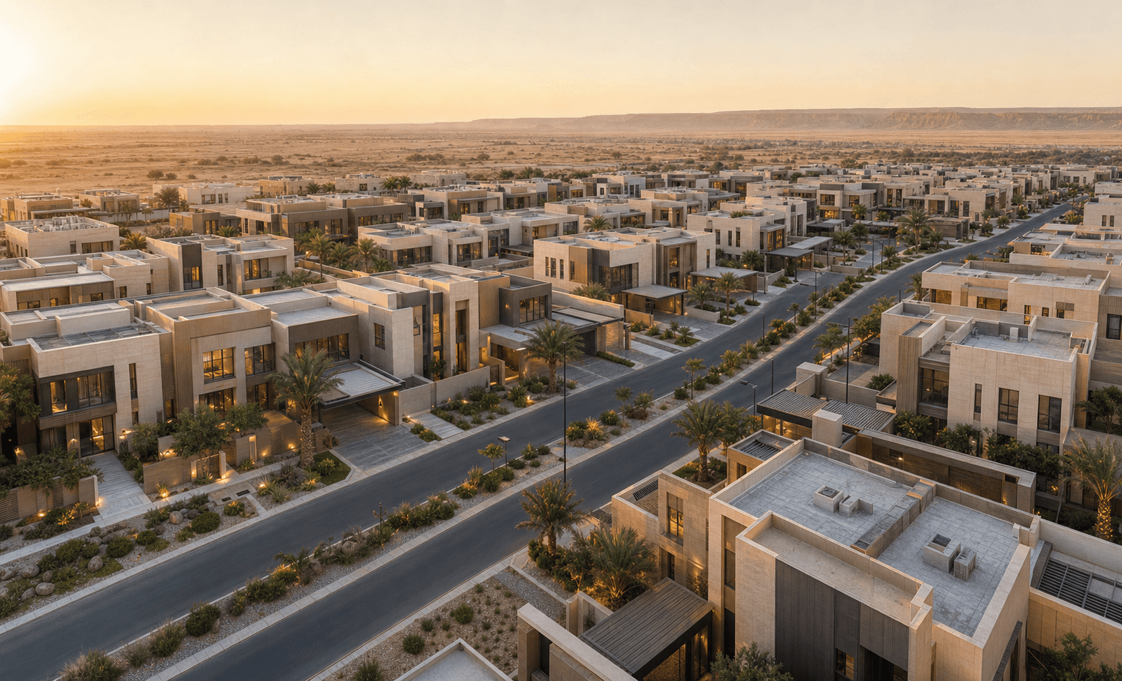 فلل وقطع سكنية ضمن مشروع متكامل في القصيم